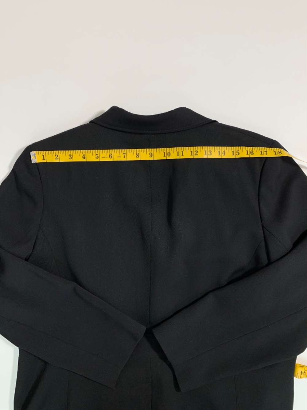 RALPH LAUREN Classic Black Crest 100% Wool Blazer Women's US Size 14W VINTAGE - Picture 11 of 13